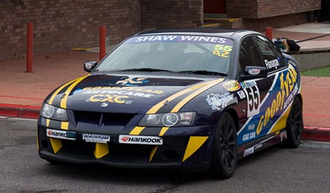 Photo of high-performance racing car